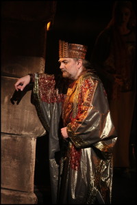 Daniel Hůlka jako Šalamoun Sibyla královna ze Sáby