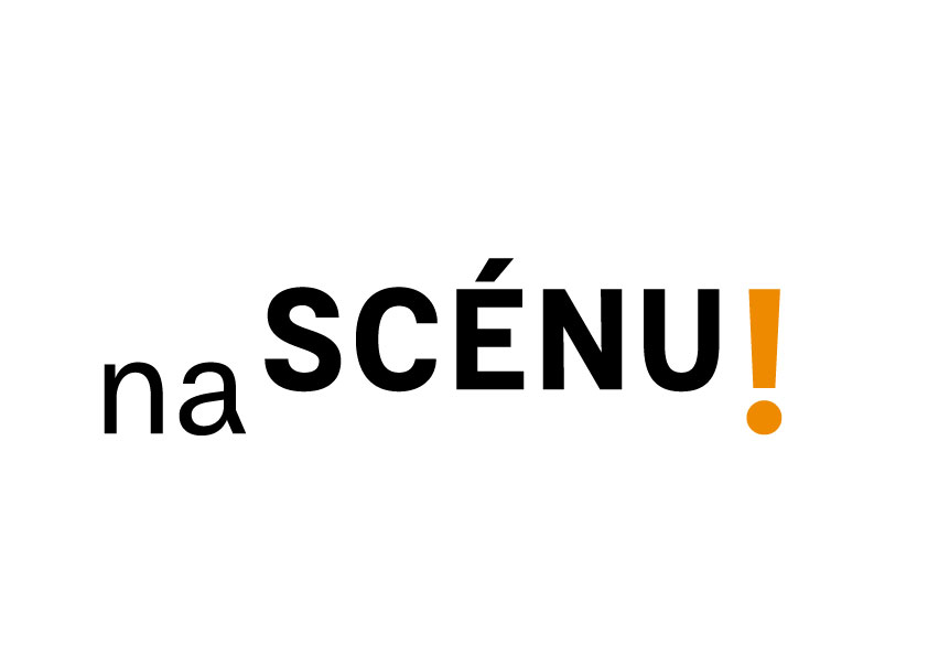 Logo festivalu NA SCÉNU!