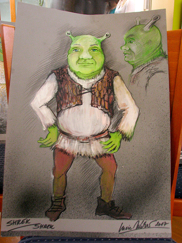 Shrek muzikál kostýmy