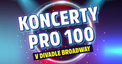 Koncerty pro 100 (diváků) v Divadle Broadway