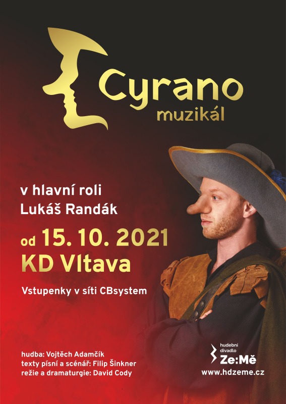 Plakát - Cyrano - Lukáš Randák
