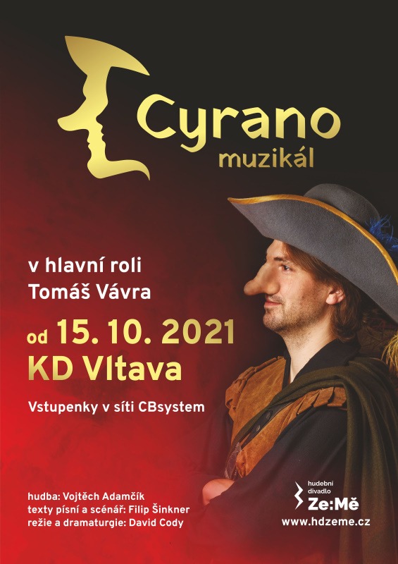 Plakát - Cyrano - Tomáš Vávra