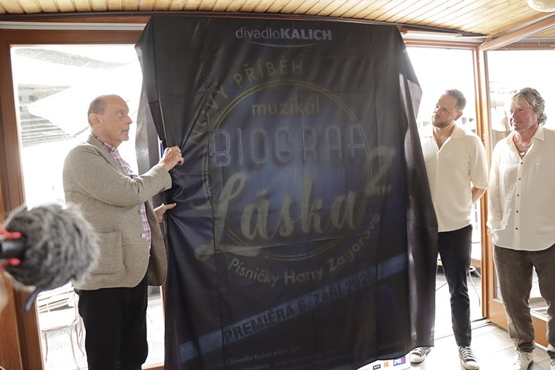 Biograf láska, muzikál, Divadlo Kalich, Hana Zagorová, Štefan Margita