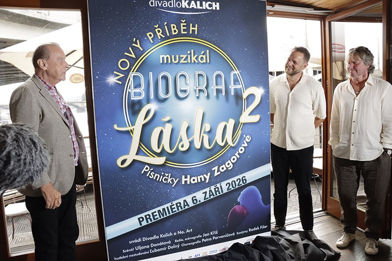 Biograf láska, muzikál, Divadlo Kalich, Hana Zagorová, Štefan Margita