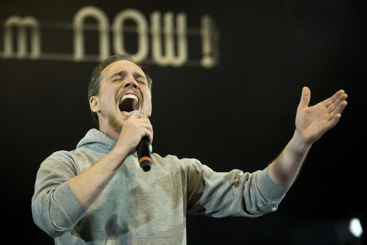 Tomáš David jako Ježíš v Jesus Christ Superstar