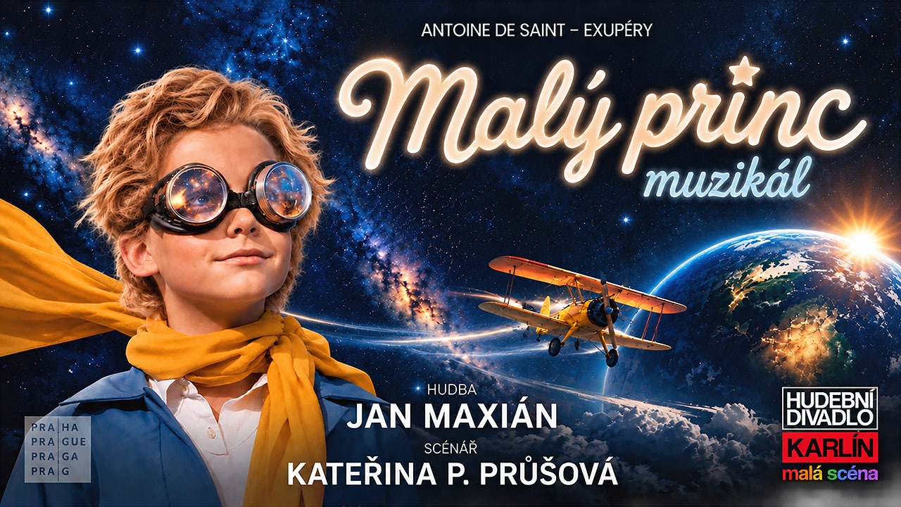 Oficiální vizuál muzikálu Malý princ v Hudebním divadle Karlín
