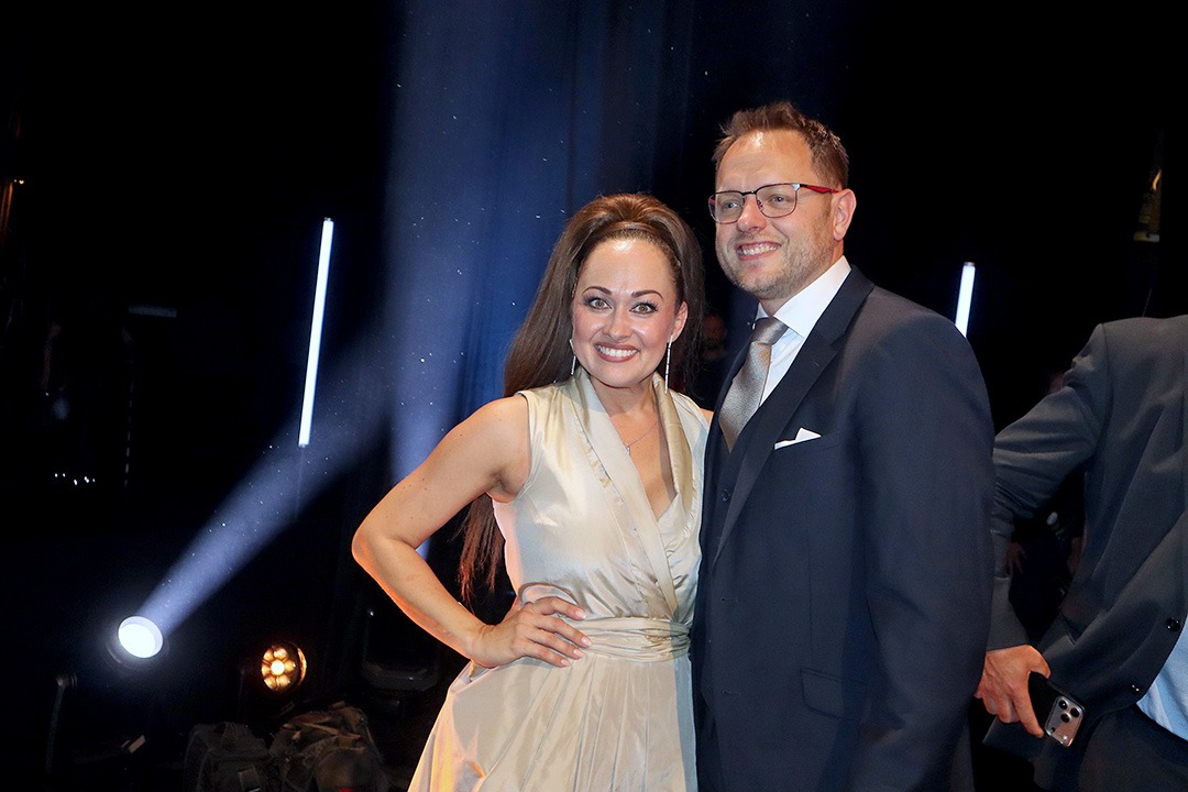 Marie Křížová a Jan Kříž na Cenách Thálie 2026 v Národním divadle