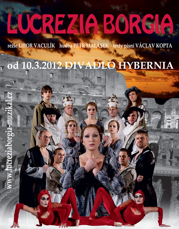 “Lucrezia Borgia” – video ukázky ze zkoušek v divadle Hybernia
